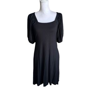Banana Republic Black Square Neck Dress Size Small